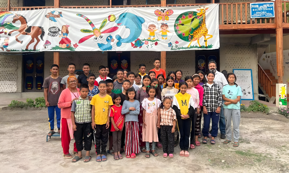 2022: Support to the Bottle House orphanage